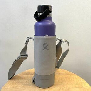 💦 Hydro Flask Small Tag Along Bottle Sling in Silver/Gray